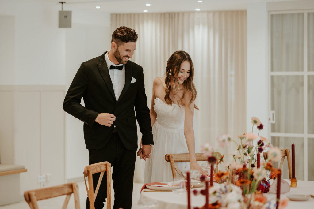 Brautoutfit bequem zu tragen